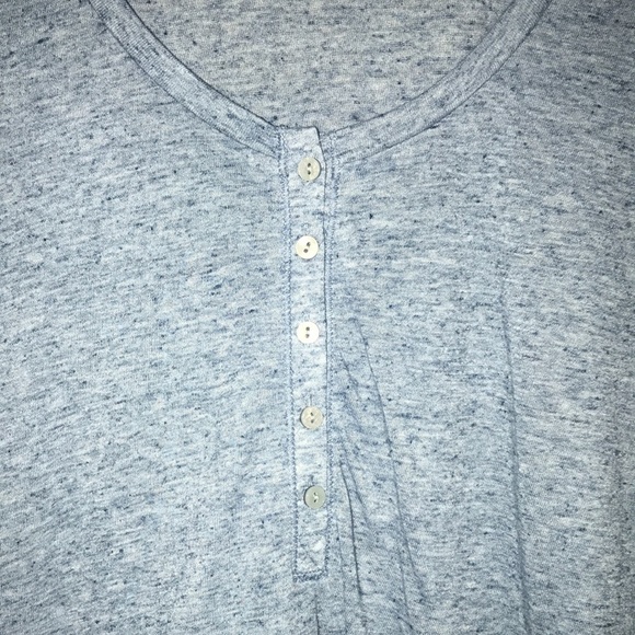 Victoria Secret Blue Pajama Top M - Picture 3 of 5